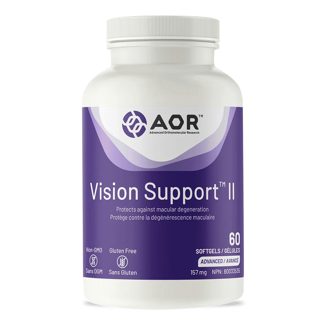Vision Support II - Protège contre la dégénérescence maculaire - AOR - 60 gélules