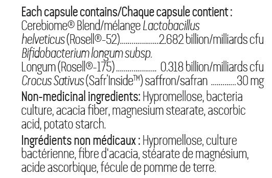Gut & Mood (Intestin & Humeur) - Alterra / Herbasanté - 30 capsules