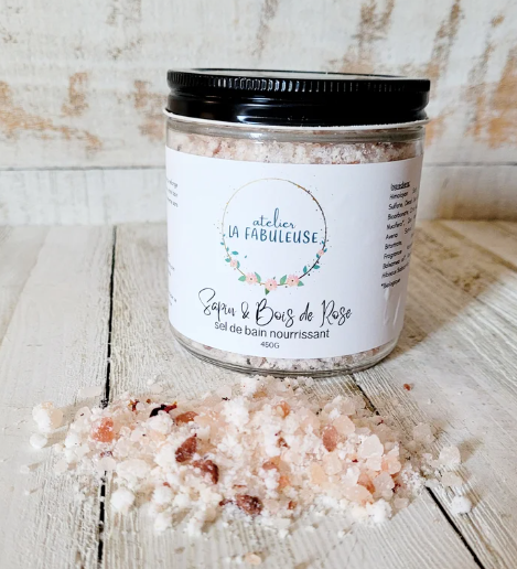 Sel de bain - Sapin & Bois de Rose