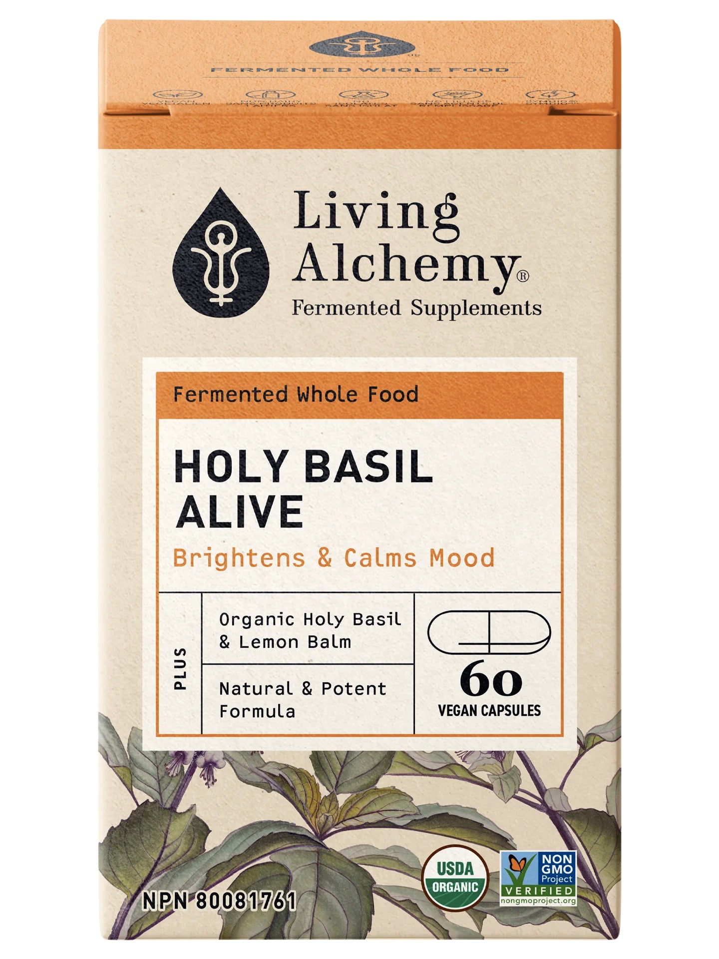 Basilic Sacré - Living Alchemy - 60 capsules