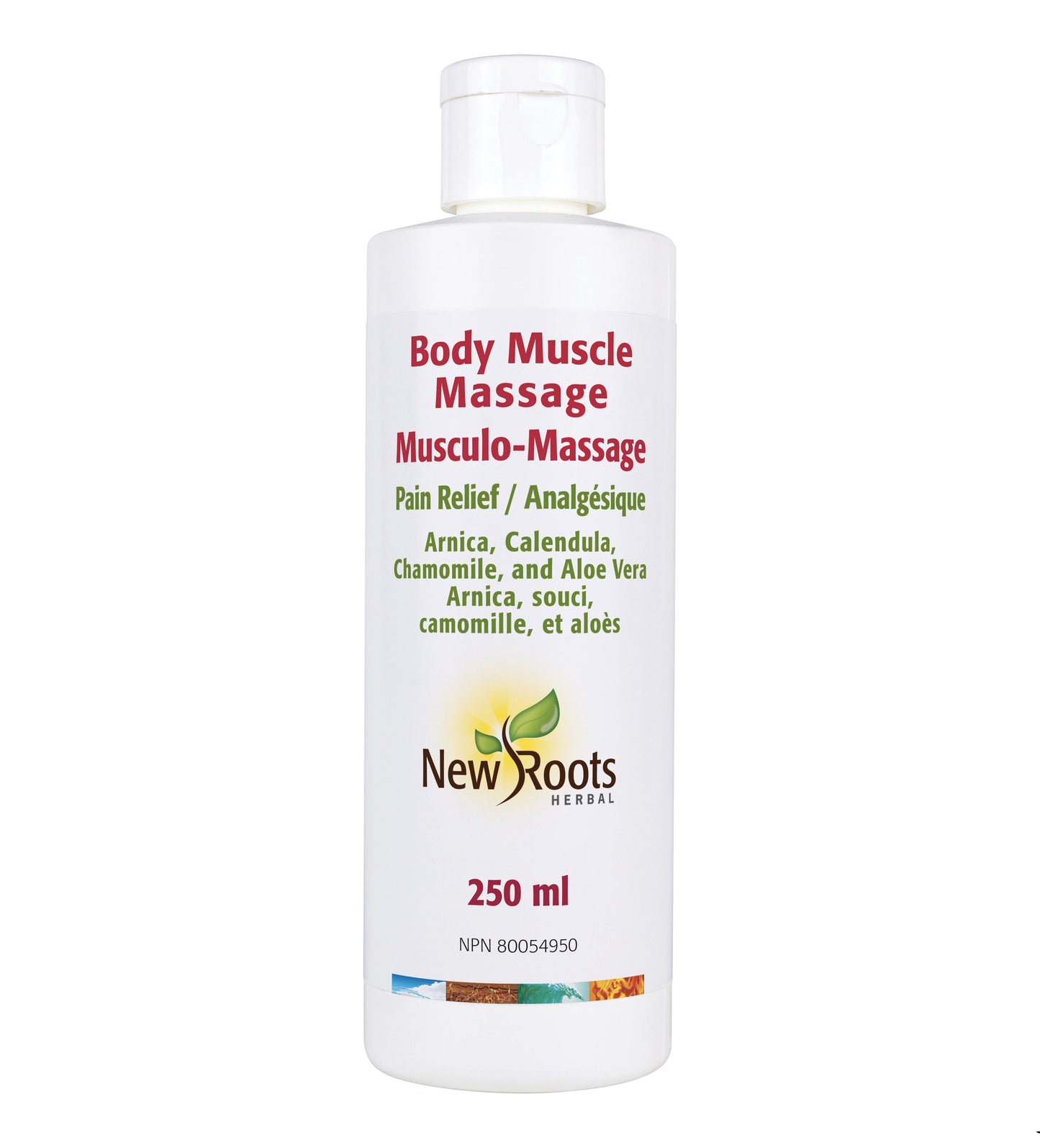Musculo-Massage - Lotion Analgésique (Pain relief) - New Roots - 250ml