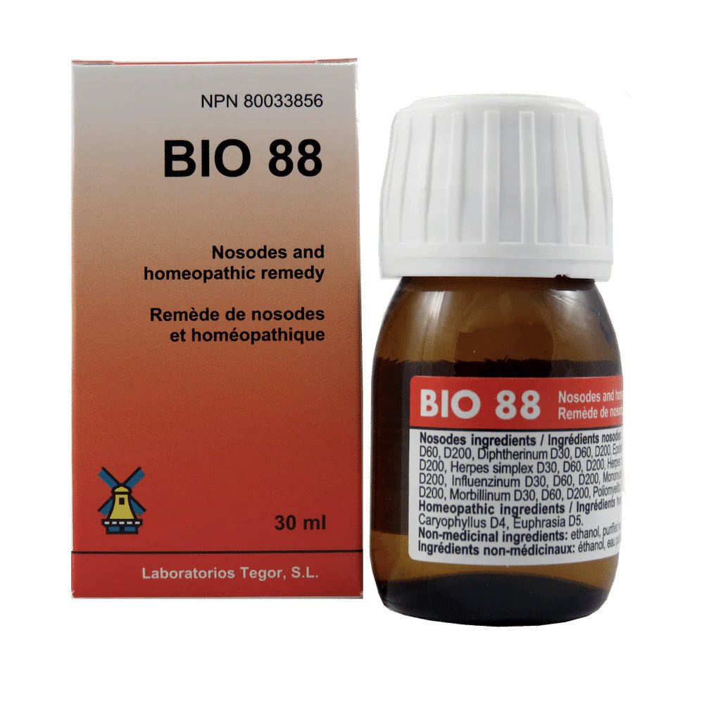 Bio 88 - Infections virales - Homéopathie - Tegor - Reckeweg - 30ml
