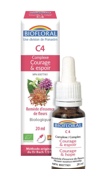 C4 - Courage et Espoir - Biofloral - 20ml
