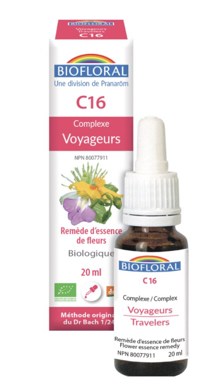 C16 - Voyageurs - Biofloral - 20ml