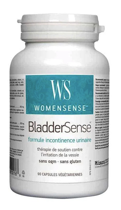 BladderSense - Incontinence urinaire et Irritation de la vessie - Womensense - 90 capsules
