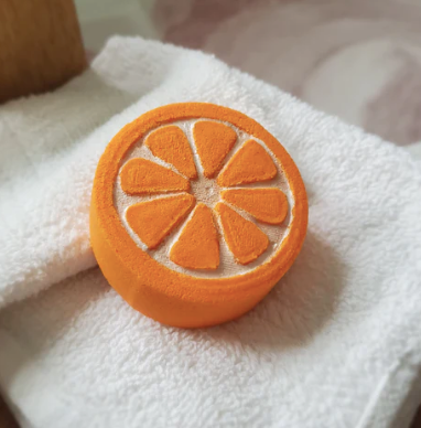 Bombe de bain tangerine