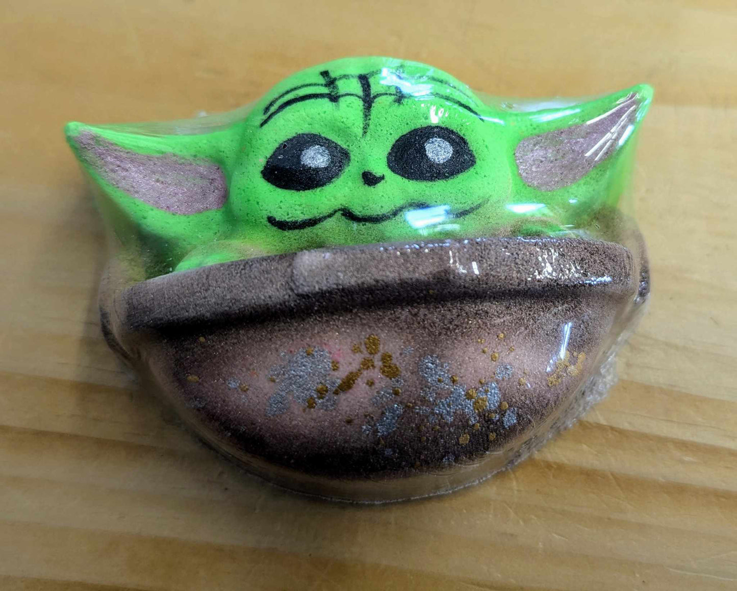 Bombe de bain effervescente - Baby Yoda - Fruitloops