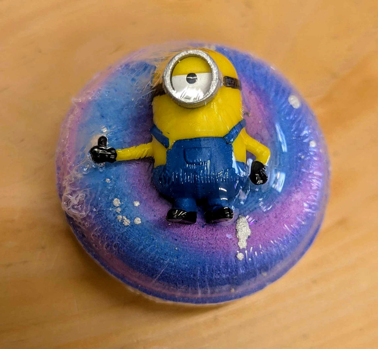 Bombe de bain effervescente avec jouet Les Minions - Fruit du dragon