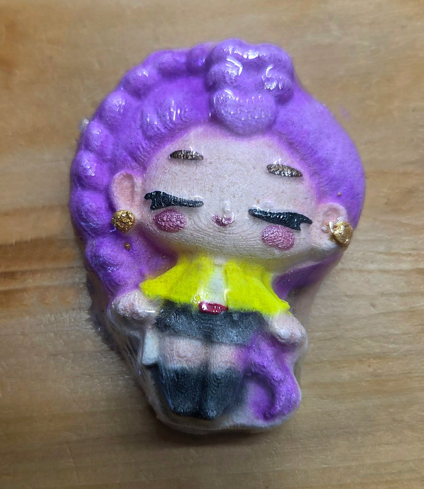 Bombe de bain effervescente - Pêche - KPop Demon Hunters - Rumi