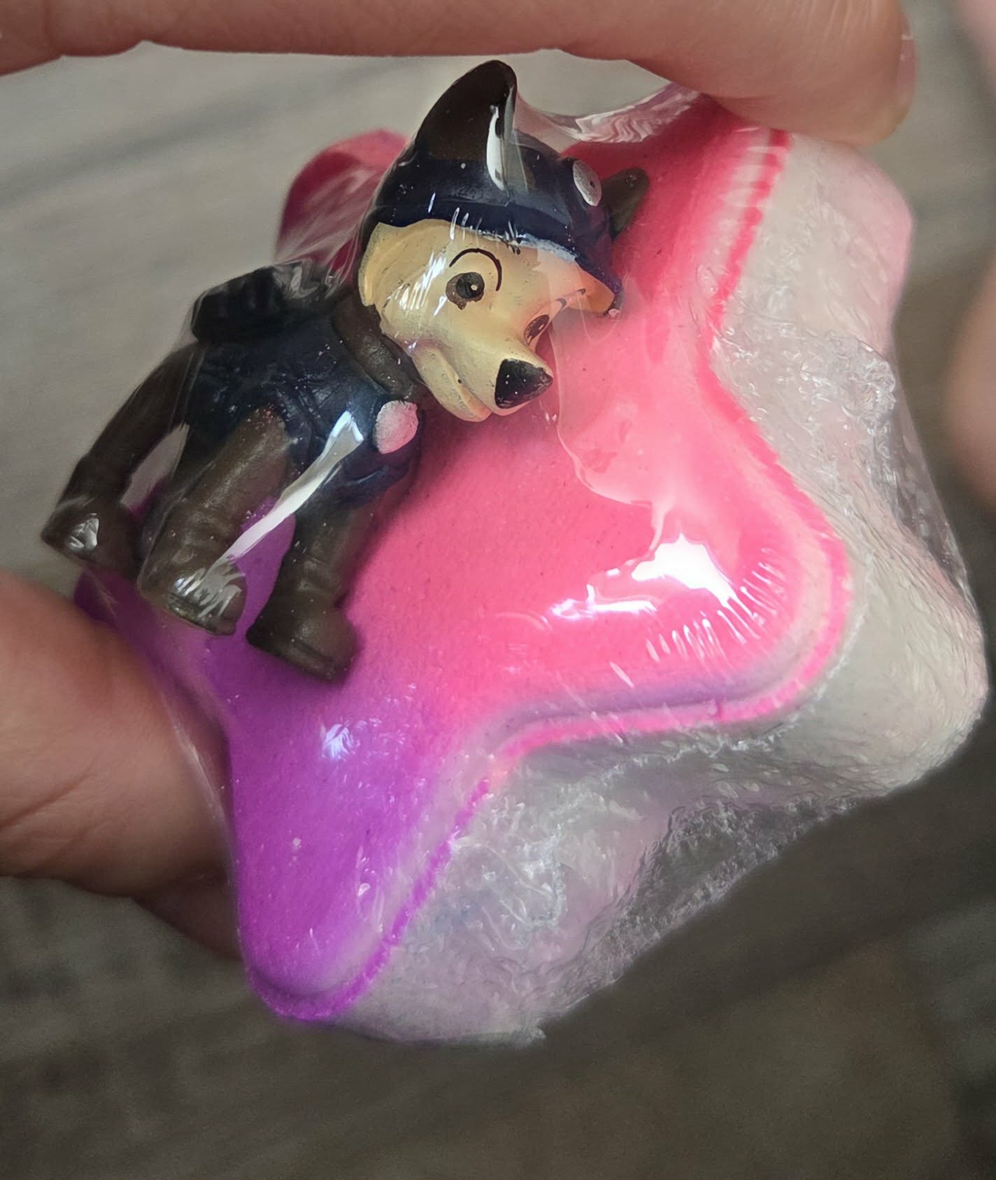 Bombe de bain effervescente avec jouet - Pat Patrouille - Chase - Froot loops