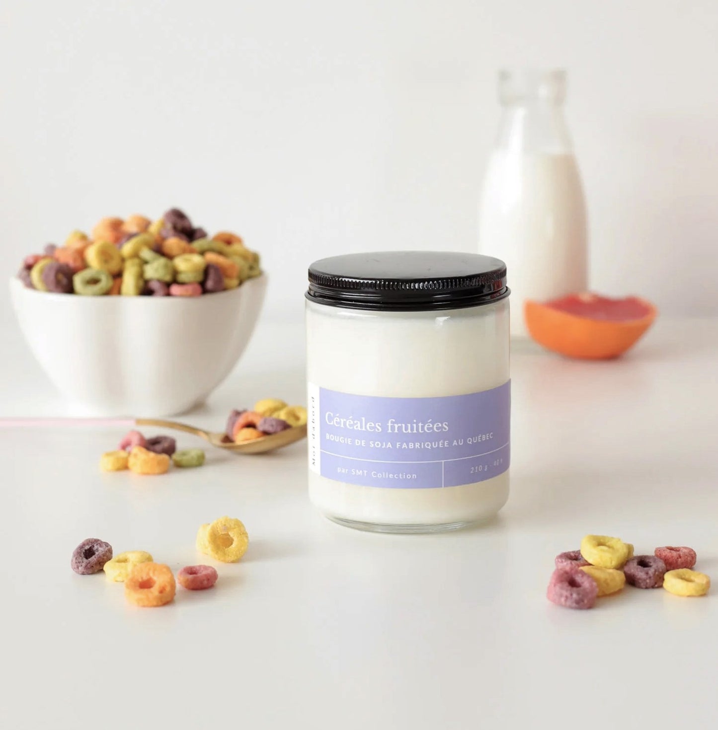 Bougie de soja - Céréales Fruitées - Moi D'abord