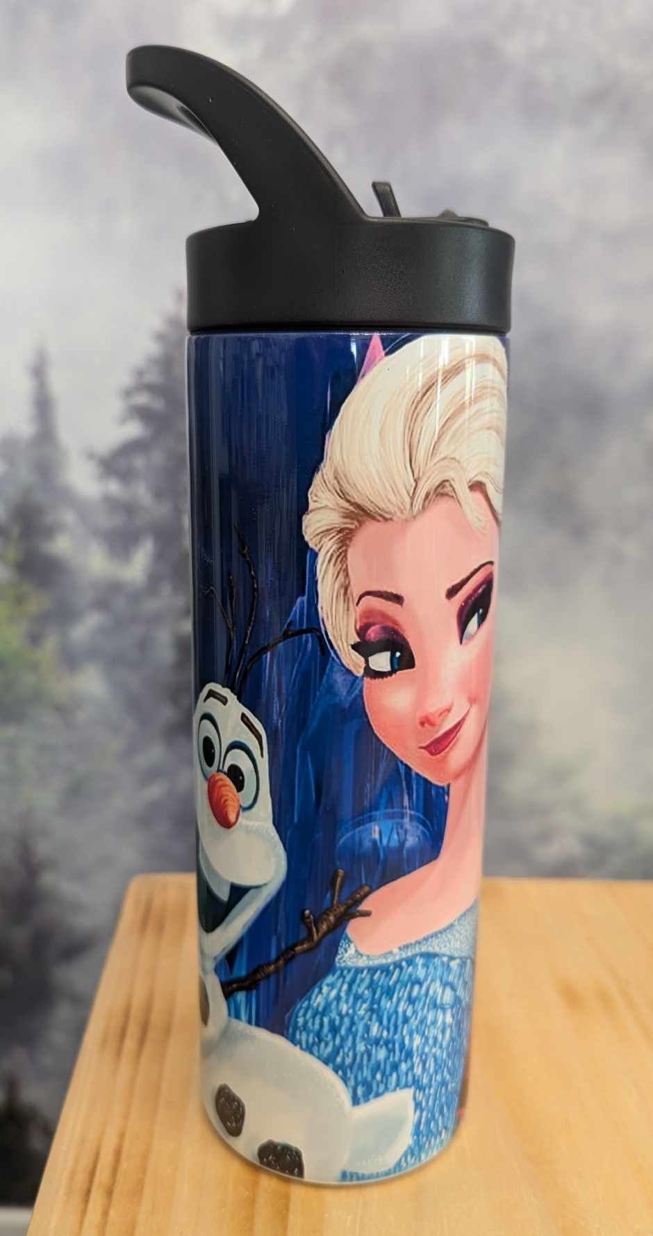 Bouteille isotherme sport 20 oz. - Elsa, Anna , Olaf