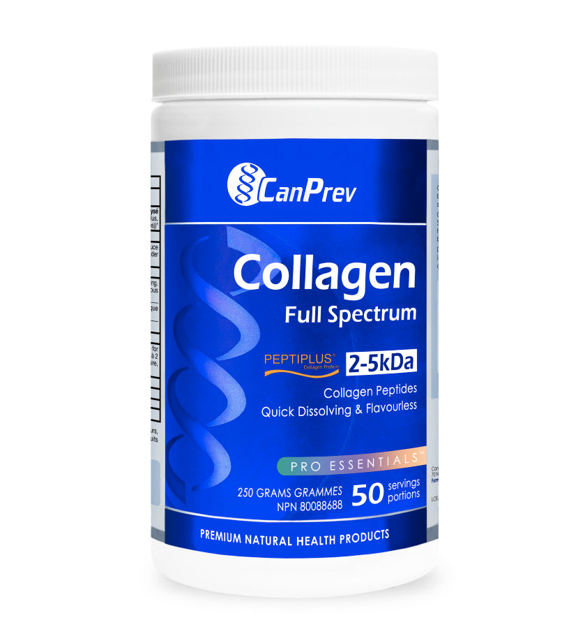 Collagène Spectre Complet Peptiplus - CanPrev - 250g poudre (50 portions)