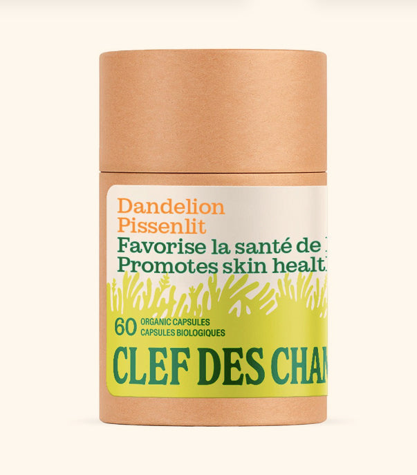 Pissenlit - Favorise la santé de la peau - Clef des champs - 60 capsules biologiques
