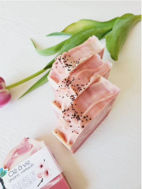 Savon Fleur de Ceriser (Cherry Blossom) - Clé à vie
