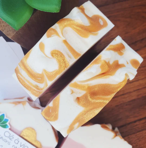 Savon Coeur en or - Clé à vie