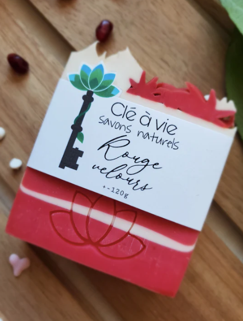 Savon Rouge Velours - Clé à vie