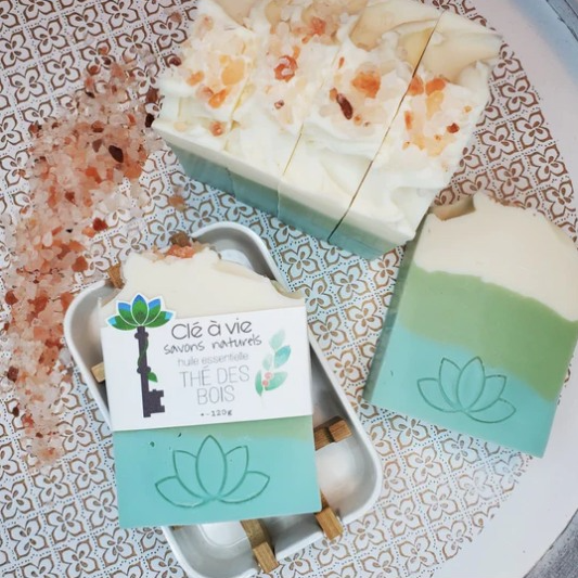 Savon Thé des Bois, Huile Essentielle - Clé à vie