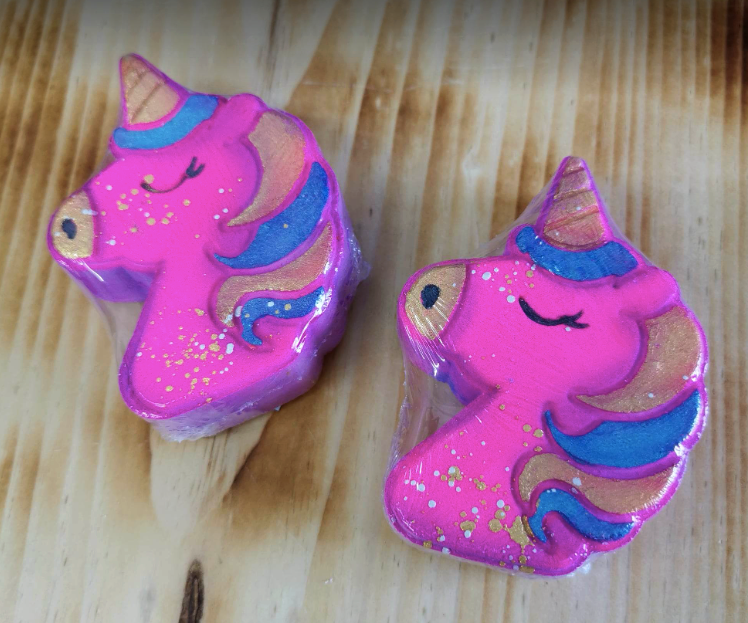 Bombe de bain effervescente - Licorne - Plaisir fruité