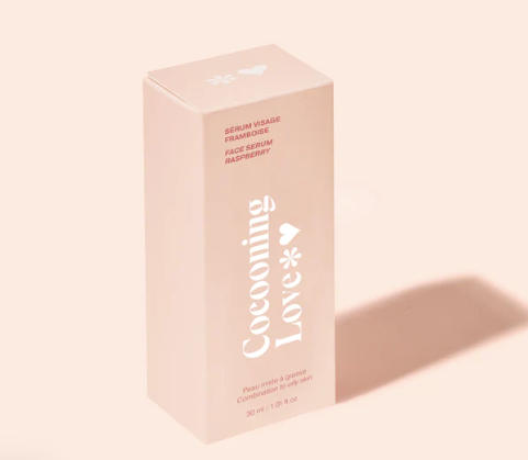 Sérum Visage Peaux Mixtes à Grasses - Framboise - Cocooning Love