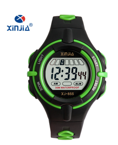 Montre Xinjia Noir et Vert