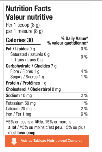 Aliments complets verts et rouges (Greens) - Atp Lab - 240g (poudre)