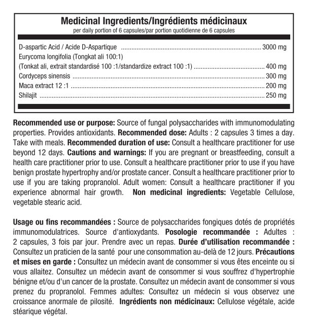 Alpha Jack - ATP Lab - 180 capsules