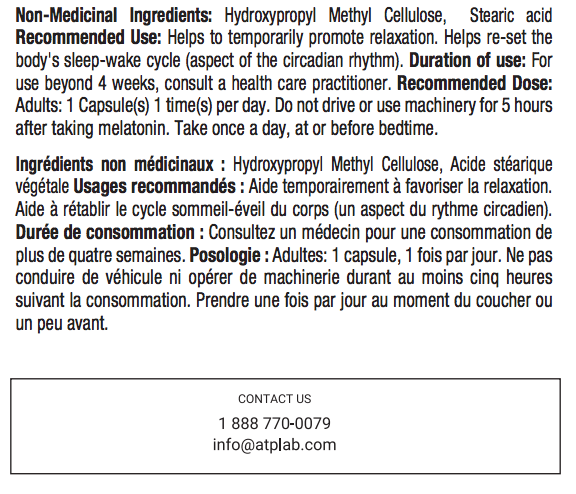 Syner Sleep - ATP Lab - 60 capsules