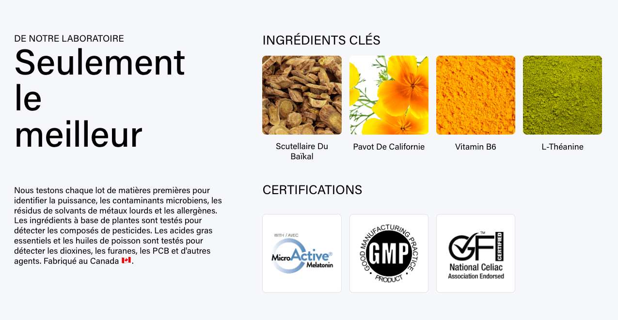 Syner Sleep - ATP Lab - 60 capsules