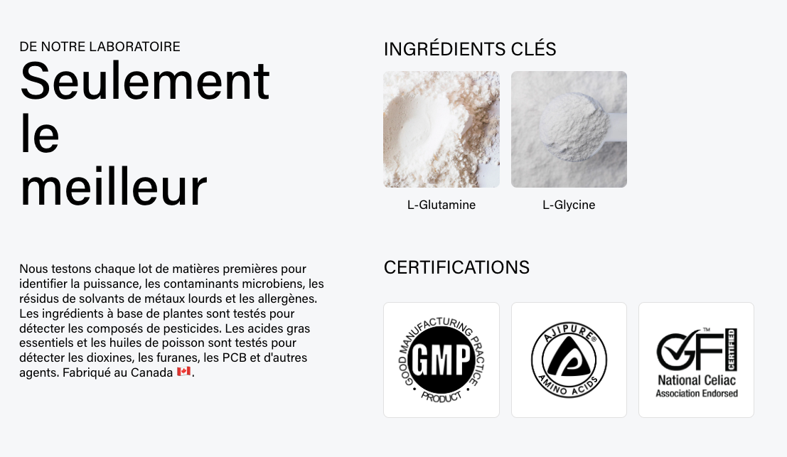 Glutamed - ATP Lab -  500g (poudre)