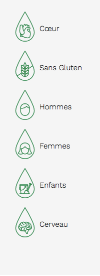 Omega 3 Supplément liquide - 250ml - Orange & Gingembre - Land Art