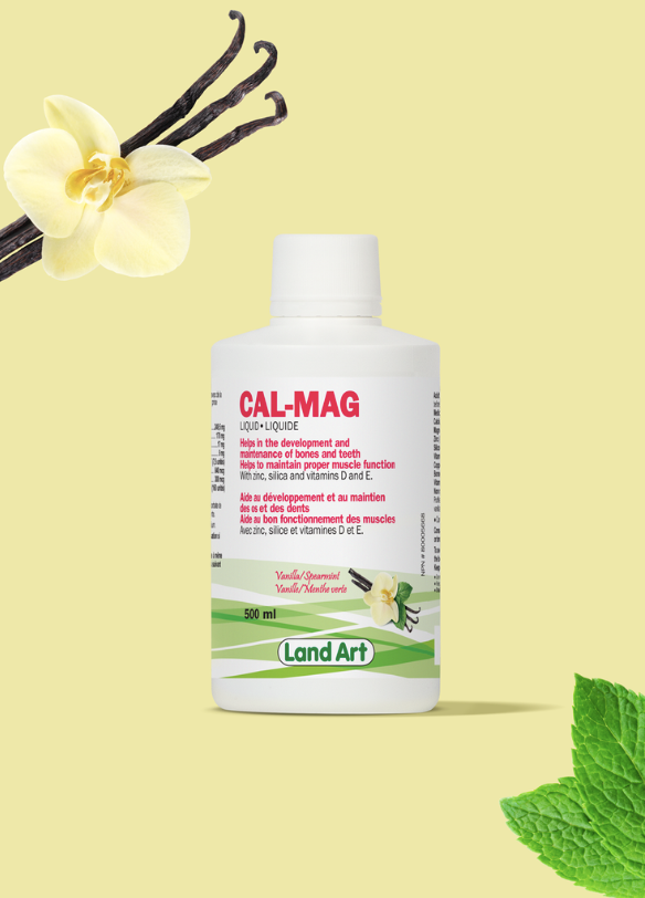 Cal-Mag - Liquide 500ml - Vanille et Menthe verte- Land Art