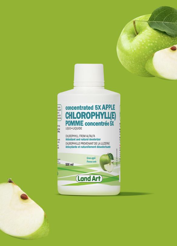 Chlorophylle 5X - Liquide 500ml - Pomme - Land Art