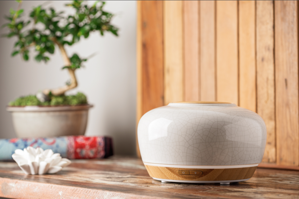 Diffuseur à huiles essentielles ultrasonique - Kyoto - Comptoir Aroma