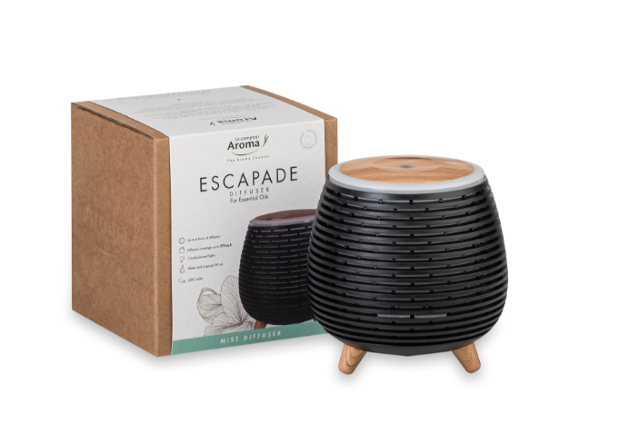 Diffuseur à huiles essentielles ultrasonique - Escapade - Comptoir Aroma