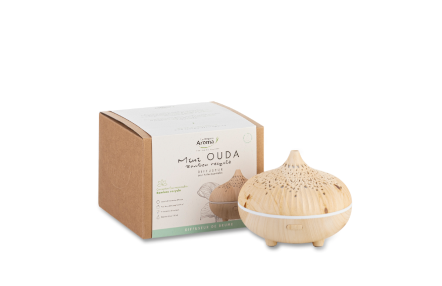 Diffuseur à huiles essentielles ultrasonique - Mini-Ouda - Comptoir Aroma