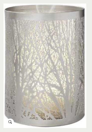 Diffuseur à huiles essentielles ultrasonique - Métal Argenté - Essencia