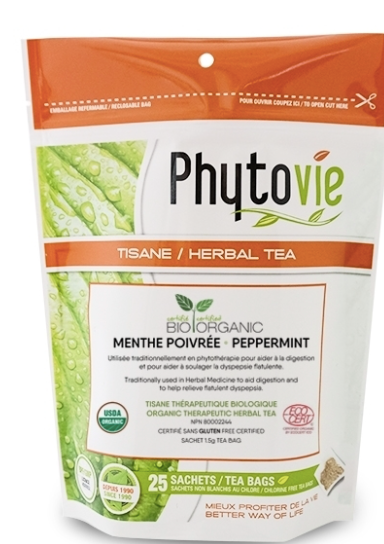 Tisane Menthe Poivrée Bio - Phytovie