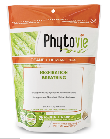 Tisane Respiration - Phytovie - 25 sachets