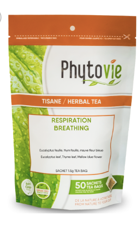 Tisane Respiration - Phytovie - 25 sachets