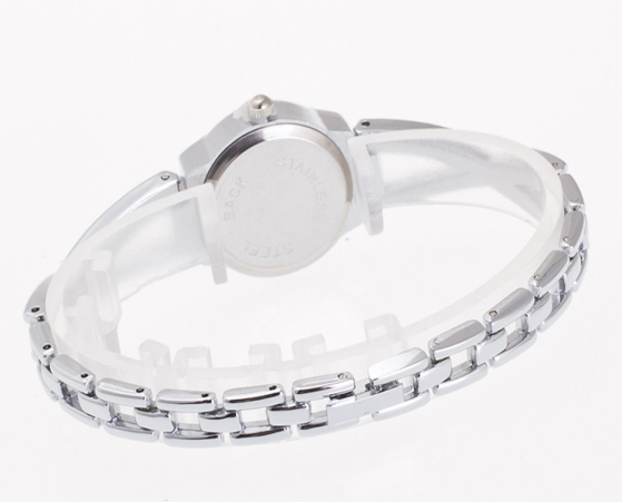 Montre JW pour femmes argent entrelacé