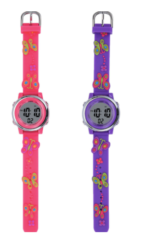 Montre Ohsen Papillons - Mauve