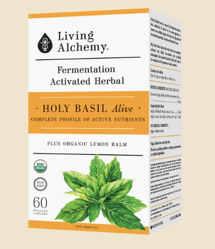 Basilic Sacré - Living Alchemy - 60 capsules