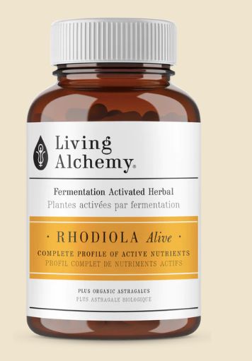 Rhodiola - Soutien à l'endurance et à l'énergie - Living Alchemy - 60 capsules