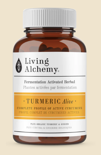 Curcuma fermenté - Living Alchemy - 60 capsules ou 120 capsules