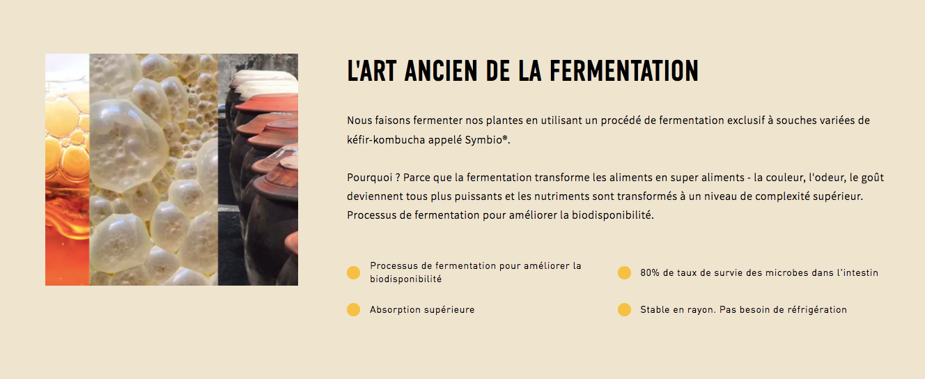 Curcuma fermenté - Living Alchemy - 60 capsules ou 120 capsules