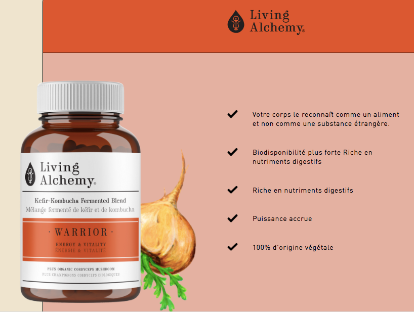 Guerrier - Living Alchemy - 60 capsules