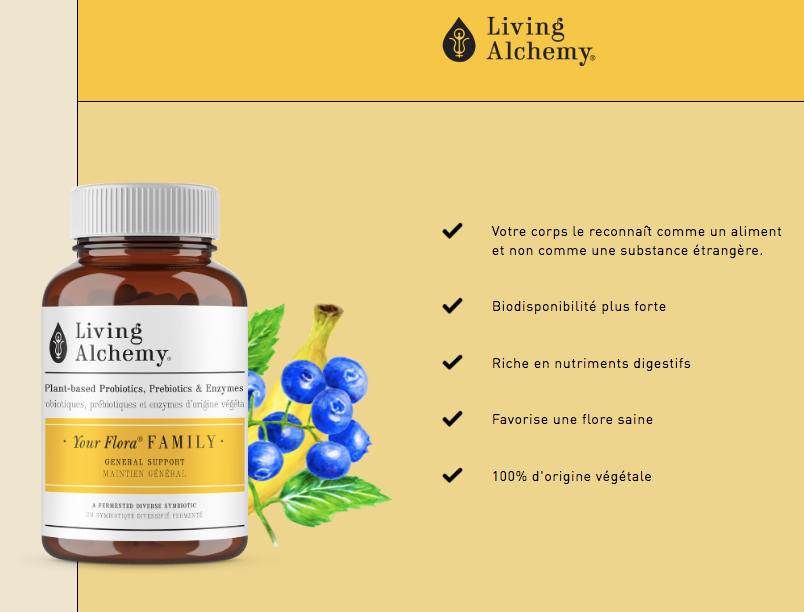 Votre Flore Famille - Living Alchemy - 60 capsules