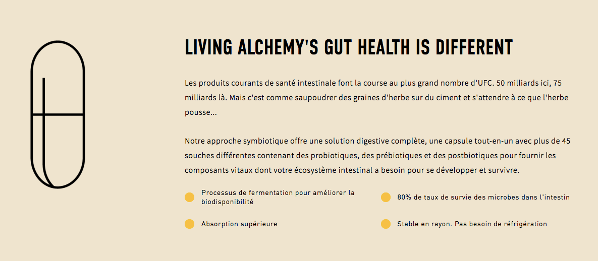Votre Flore Confort - Living Alchemy - 60 capsules / 120 capsules