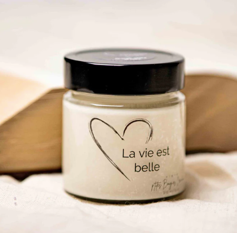 Bougie La vie est belle - P'tites Bougies Création